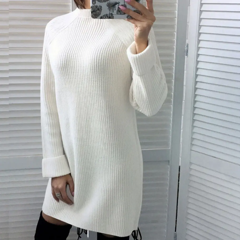 Thick Warm Women Turtleneck 2019 Winter Sweaters And Pullovers Knit Long Sleeve Cashmere Sweater Female Jumper Tops | Женская одежда
