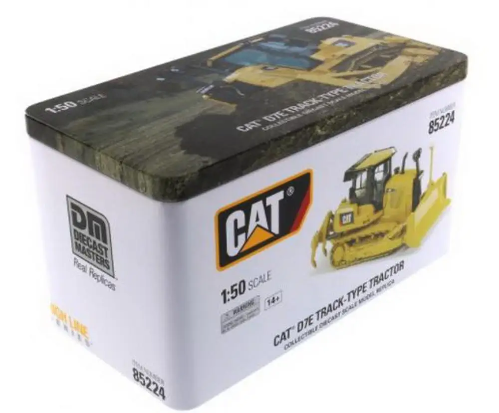 Бренд Diecast Masters 1/50 весы Caterpillar Cat D7E трек-Тип трактор литья под давлением модель #85224