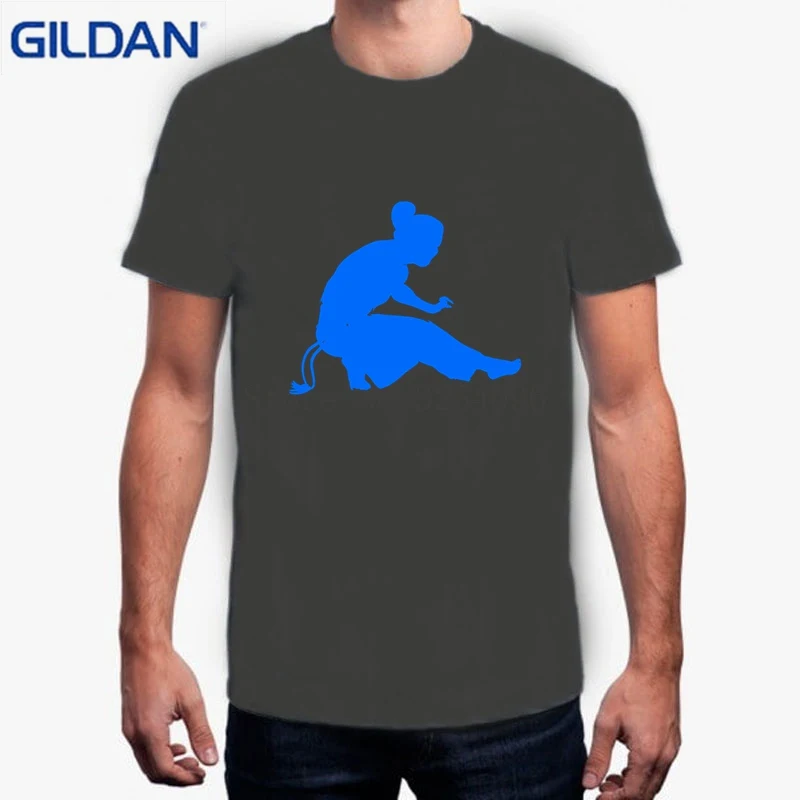 Футболка 2018 Estampados De Camisetas танцевальная девушка боевое искусство Мужская футболка