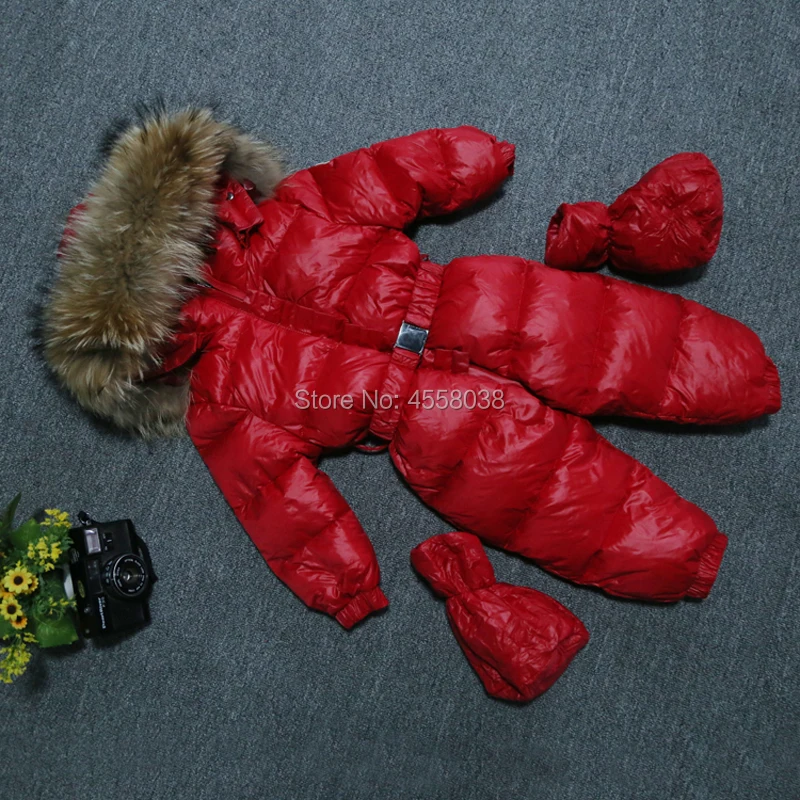 Baby Winter Clothing Set Outerwear High Quality Ski Suit Children Integrated boys girls Outdoor Suits winter girl | Детская одежда и