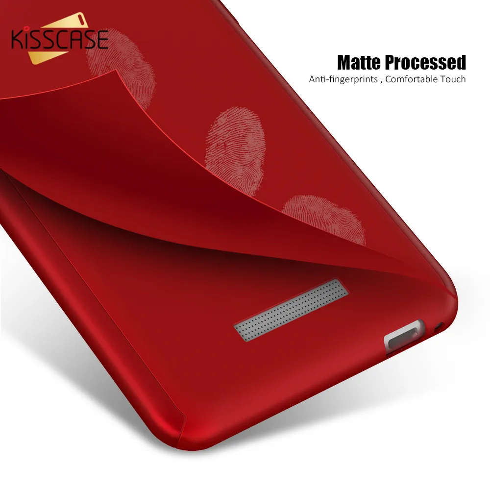 KISSCASE 360 чехлы для телефонов с полным корпусом Redmi Note 4X 4A модные 4 3 3S защитным