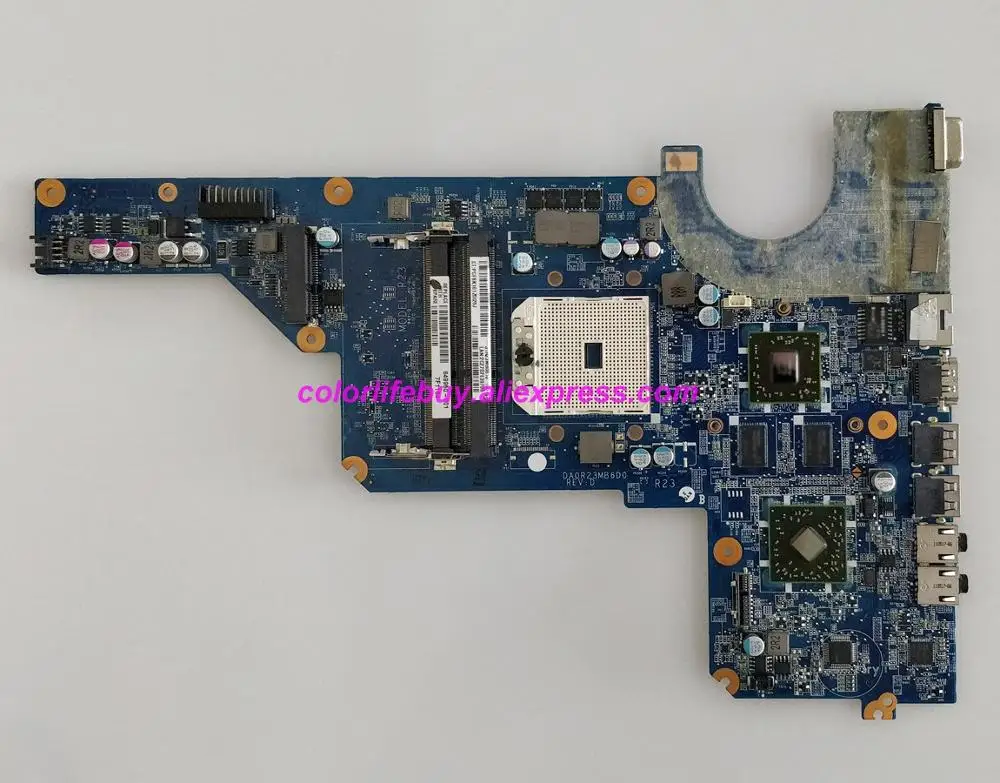 Genuine 649950-001 DA0R23MB6D0 HD6470/1G Laptop Motherboard Mainboard for HP Pavilion G4-1000 G6-1000 Series NoteBook PC