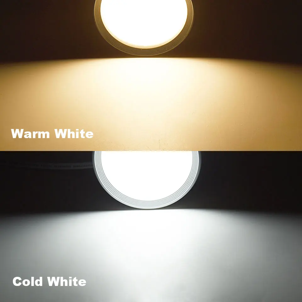 

4pcs LED Downlight Surface Mounted 3W 5W 7W 10W 12W AC220V Super Slim Driverless SMD LED Down Light For Ceiling Home Bedroom