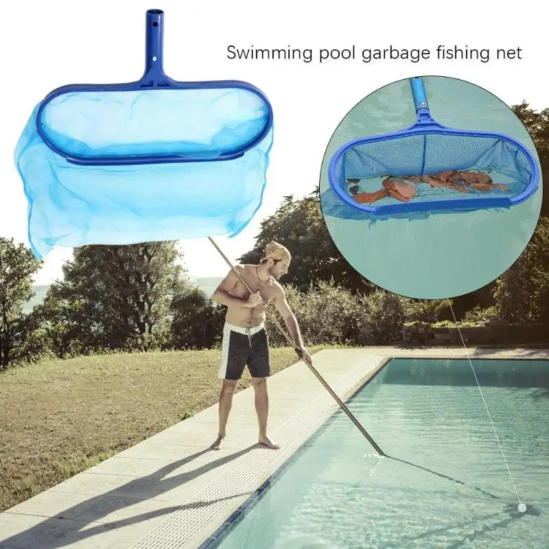 Professional Leaf Rake Deep Bag Skimmer Net Swimming Pool Spa Rubbish Cleaning TL#8 | Спорт и развлечения