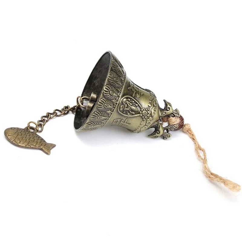 Металлический Павлин Колокольчик музыка ветра домашний магазин Защитная