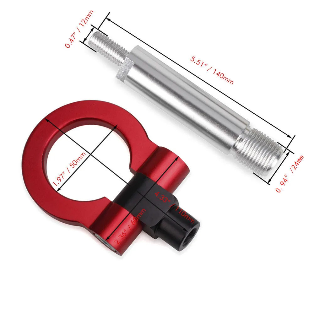 RASTP новое поступление гоночный винт алюминиевый буксировочный крюк кольцевой