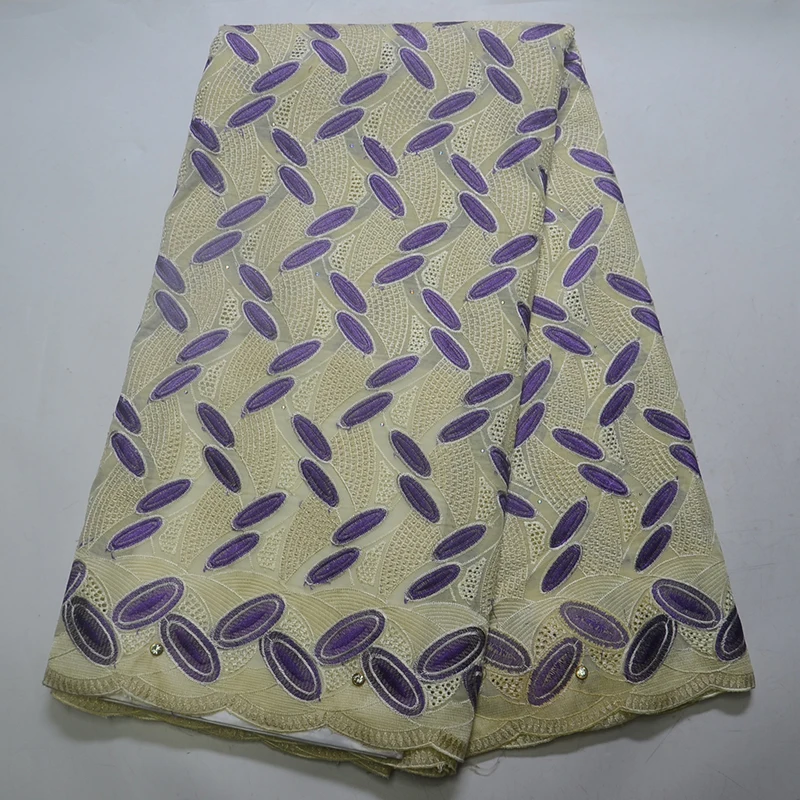 

Dubai Swiss voile cotton lace 2018 high quality African Swiss voile lace in Switzerland stones Nigerain dry Korean lace fabric