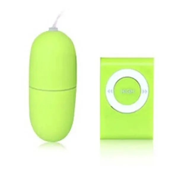 Водонепроницаемый портативный беспроводной MP3 вибратор с дистанционным
