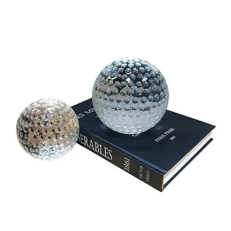 Хрустальный стеклянный шар для гольфа украшение дома подарок орнамент