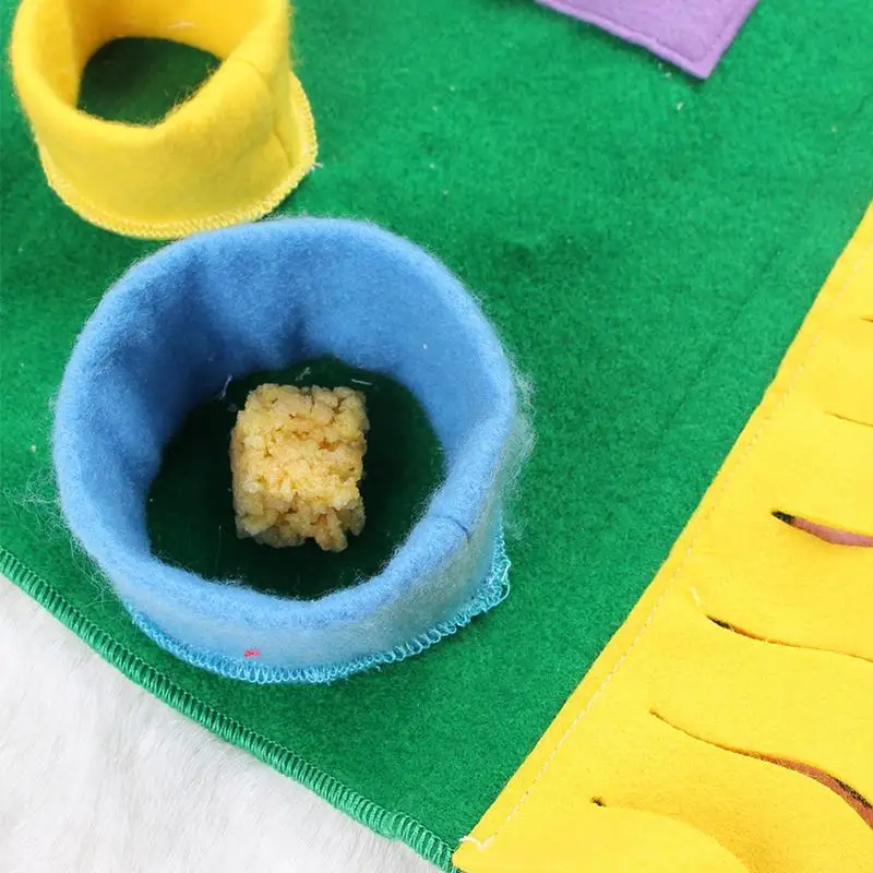 Pet Sniffing Mat Washable Dog Smell Training Pad Relieve Stress Puzzle Toys Puppy Release Blanket New Arrival | Дом и сад