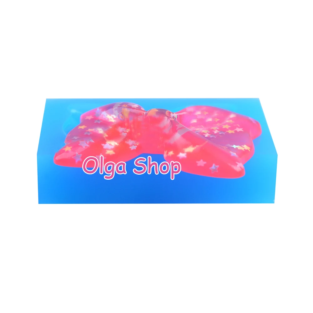 FYL322 3D бантик Гибкая силиконовая форма-украшение торта Sugarcraft-печенья прессформы