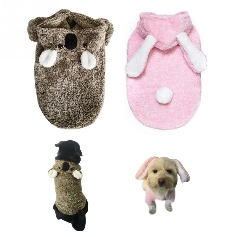 Унисекс собака халат для отдыха милые животные костюм стиль зима теплая одежда