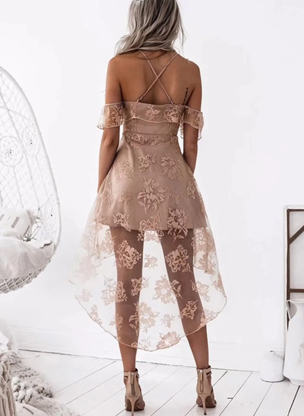 

Lolita Lady Dress Celebrity Pink White Off The Shoulder Lace Aline Sexy Rayon Bandage Dress High Quality Evening Party Dress