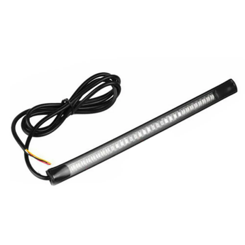 12V Универсальный мотоцикл автомобиль светодиодный задний фонарь гибкий 48 Led SMD