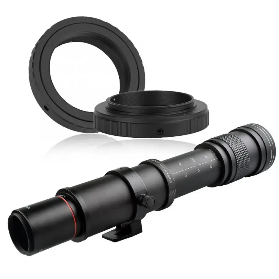 T2-OM Telescope Reversing Lens T2 for 4/3 Adapter Ring Olympus E-600 E-510 E-500 E-450 E-5 ring | Электроника