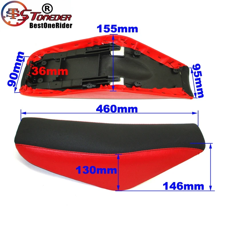 Подседельный Поролоновый двигатель STONEDER для Honda CRF50 XR50 50cc 160cc SSR Apollo Kayo Stomp Pro SDG GRX