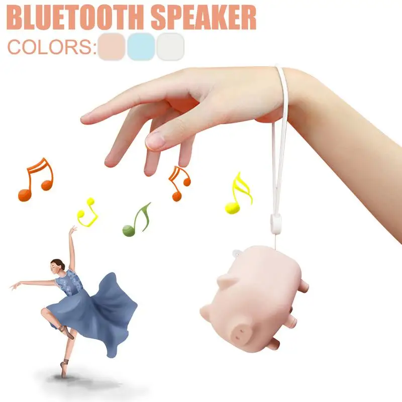 TWS Bluetooth онлайн Настольный динамик портативный Свинка совместим с планшетами