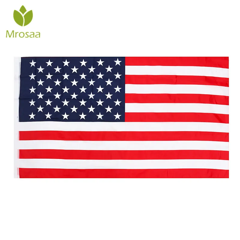 Лидер продаж 150x90 см флаги Америки Полиэстер Флаг США флаг Ensign двусторонний