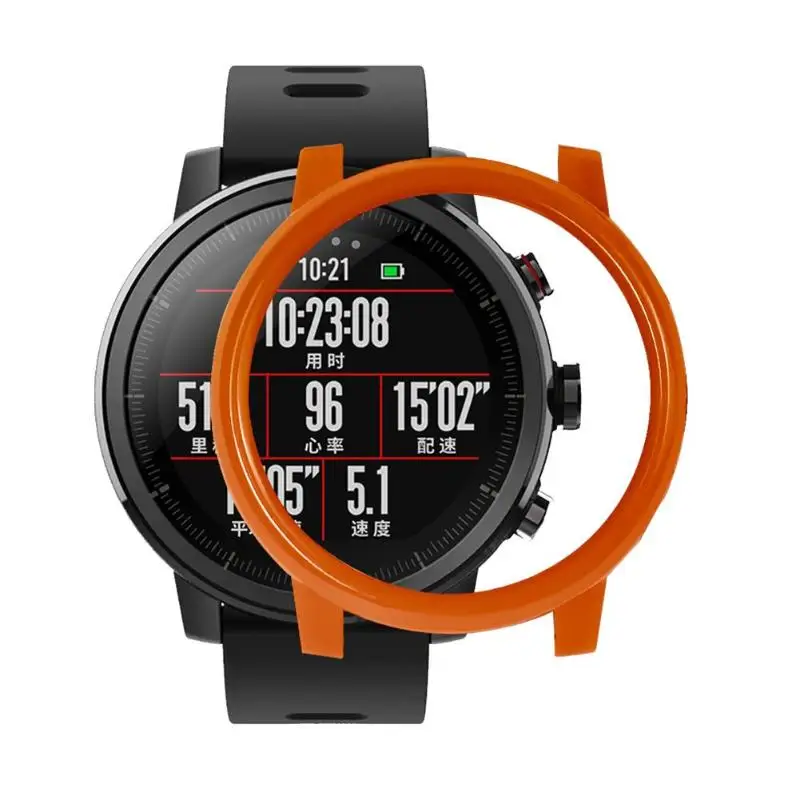 Высокое качество новый тонкий чехол для ПК защитная оболочка рамка Huami Amazfit 2 2S Tratos