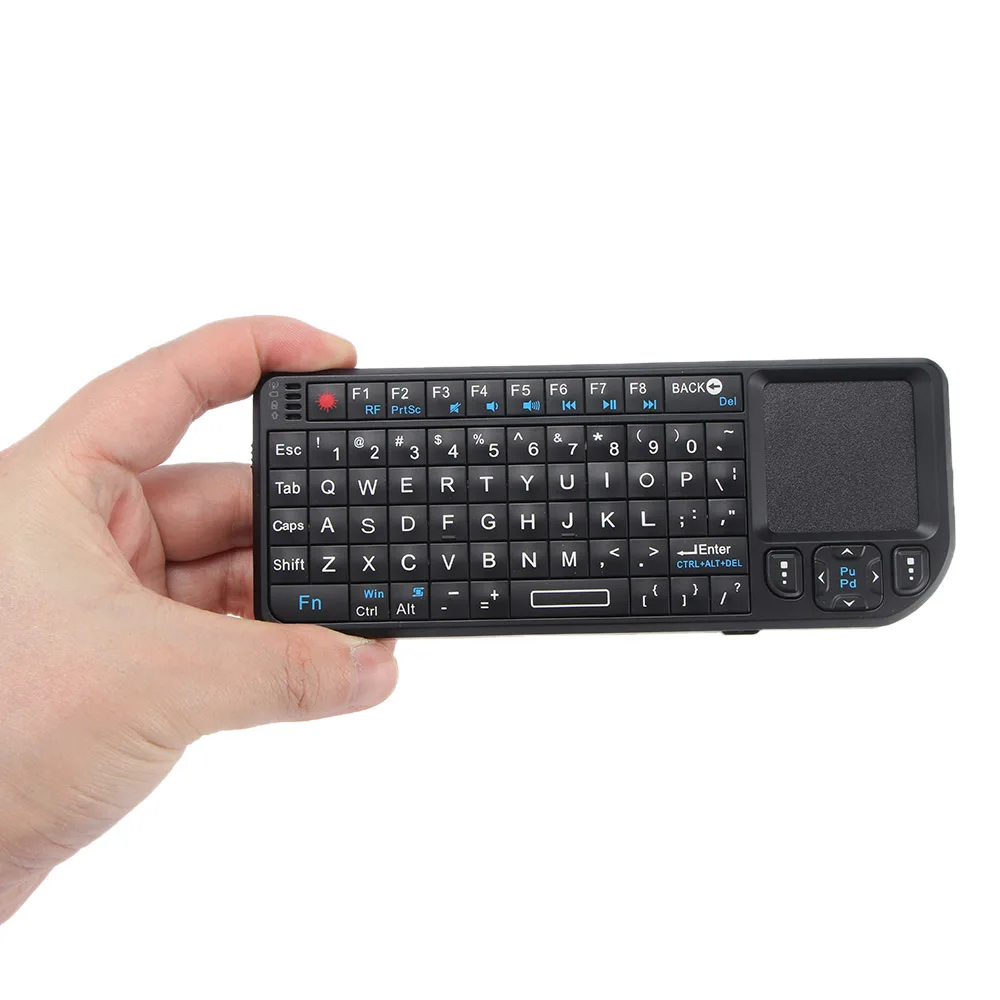 Оригинальная новая беспроводная мини клавиатура 2 4G с сенсорной панелью и