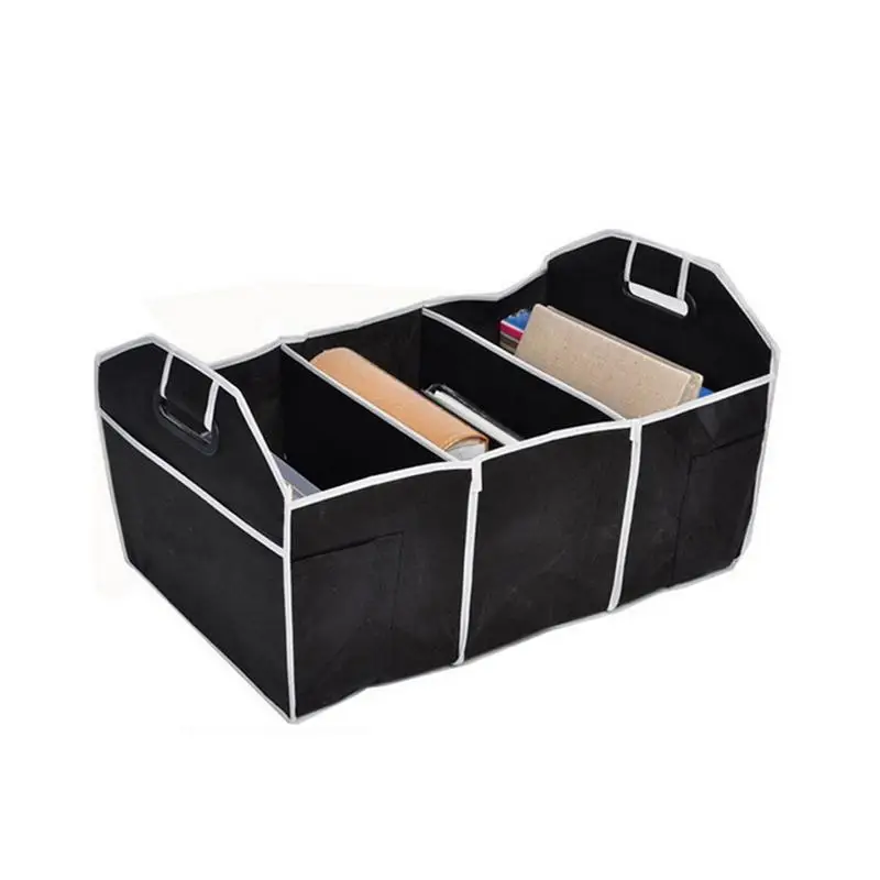 1Pc Auto Trunk Storage Box Foldable Expandable Container Big Capacity Cargo Organizer Bin For Car Accessories | Автомобили и