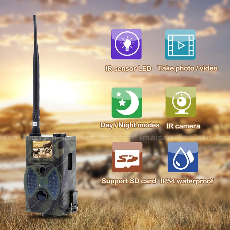 Trail Camera MMS/GPRS/SMTP ловушка ночного видения игровые камеры Охотничья камера 12MP 940nm