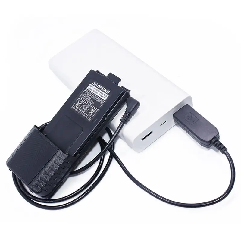 Для Baofeng UV 5R BL 5L 3800 мАч аккумулятор высокой емкости USB зарядное устройство|Кабели