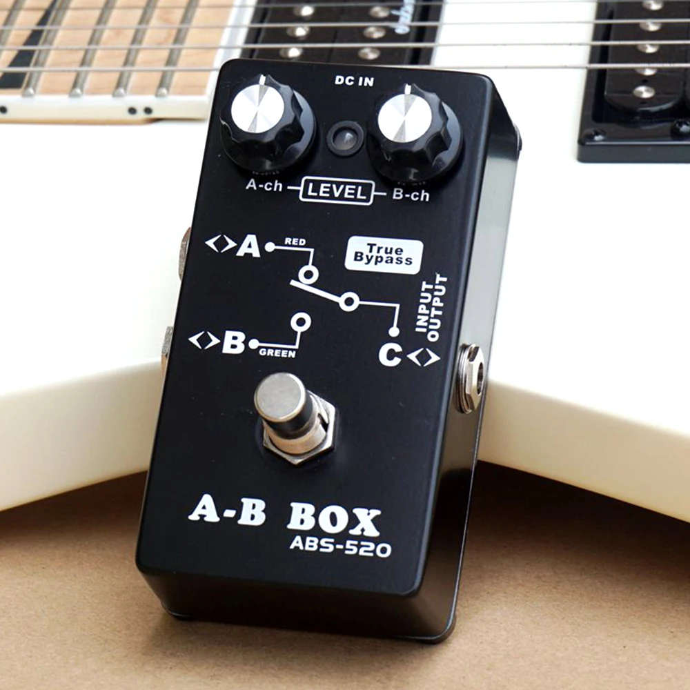 Belcat реальный байпас стандартная коробка AB BOX Stompbox для электрической гитары бас с A