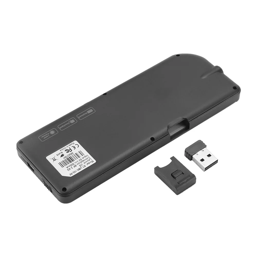 Оригинальная новая беспроводная мини клавиатура 2 4G с сенсорной панелью и