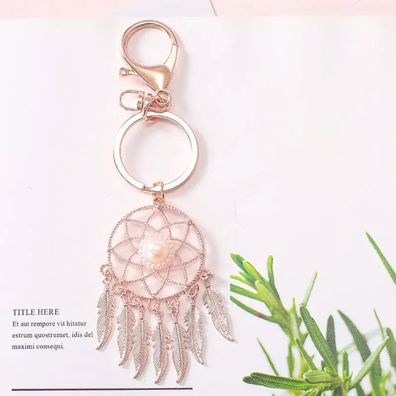 Корейский стиль Ловец снов брелок сумка Металлическая Подвеска Подарочная