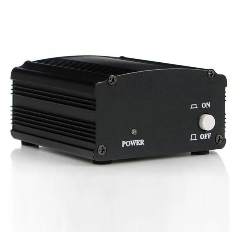 48В микрофон адаптер Phantom Power выделенный емкость Запись звуковая карта K песня