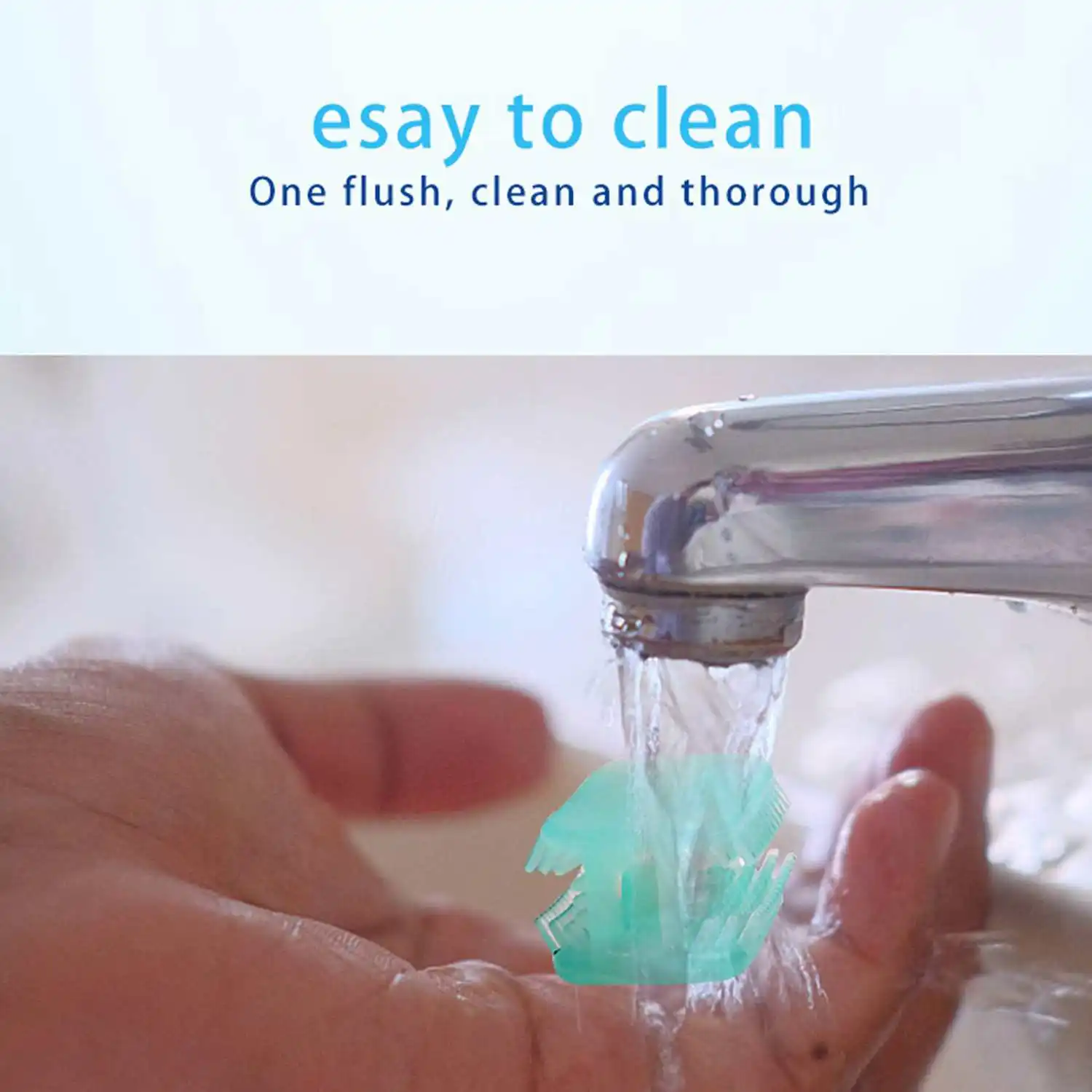 Силиконовая зубная щетка Жевательная автоматическая 360 градусов Чистка для