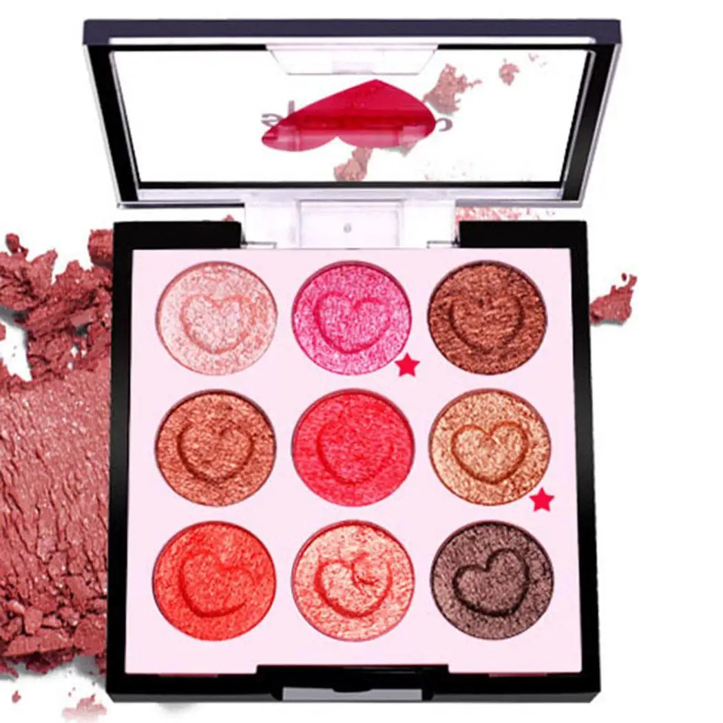 9 цветов Профессиональная палитра теней для глаз Shimmer Matte Eye China casual вечерние Y Dating
