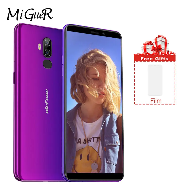 Ulefone power 3L 6 0 дюймов 18:9 HD + мобильный телефон 6350 мАч 2 ГБ 16 Android 8 1 MT6739 четырехъядерный