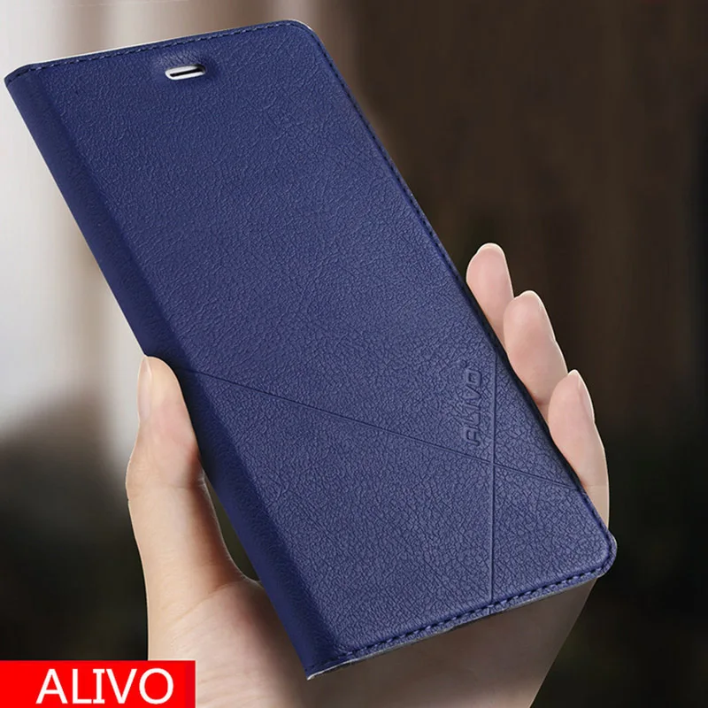 Чехол книжка ALIVO Xiomi Redmi Note 5 кожаный чехол бумажник для Xiaomi 3 Pro 6A redmi 6 pro|case for