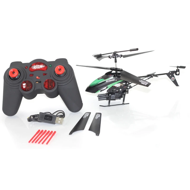 WLtoys V398 3.5CH Инфракрасный контроль RC вертолет Запуск стрельба Вертолет игрушка |