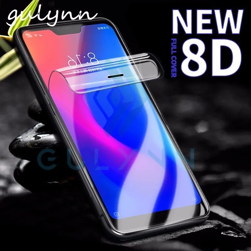 Мягкая Гидрогелевая полная защитная пленка для Xiaomi Redmi 6 Pro 6A 4X Note 4 5 7 8 9 T A Plus 8D