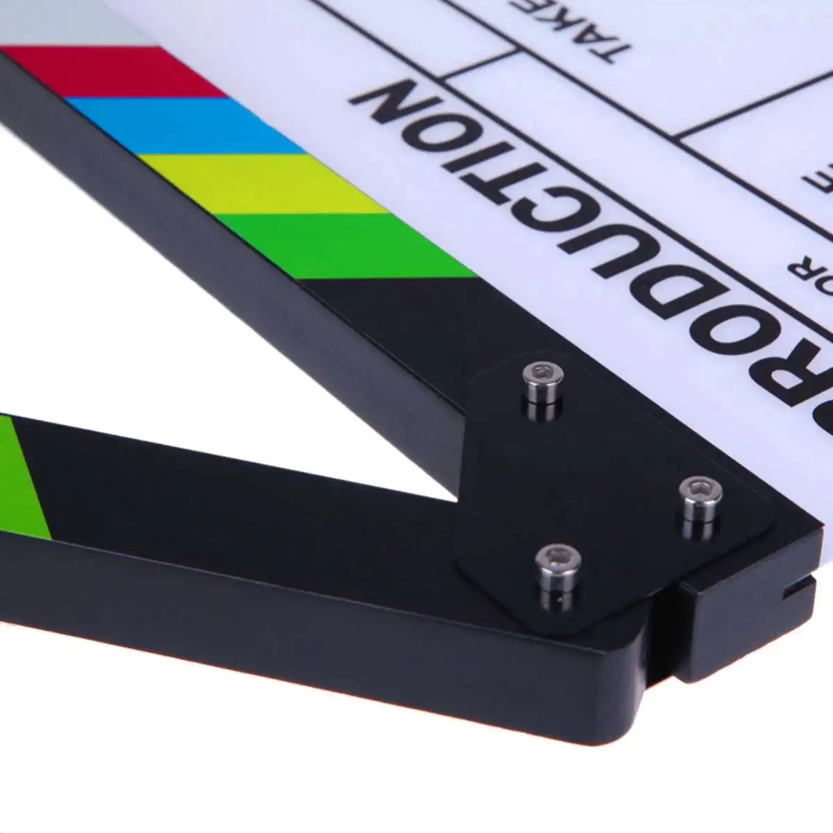 Профессиональная Красочная доска Clapperboard Clapper акриловый режиссер ТВ фильм Акция