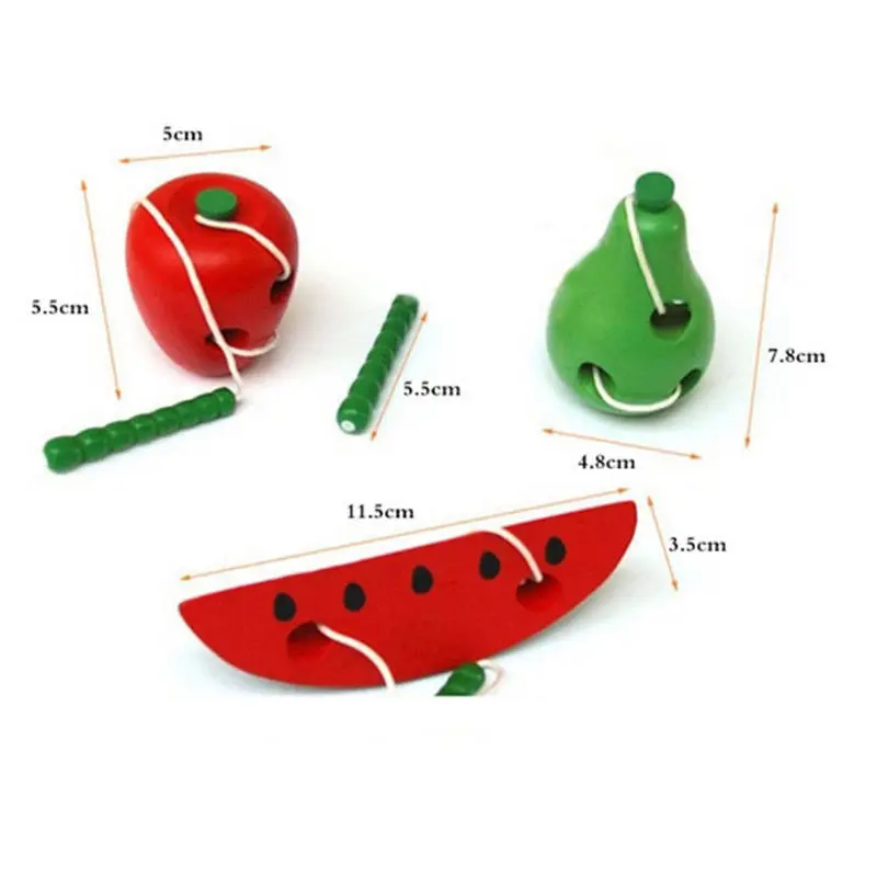 Wooden Education Baby Kindergarten Mouse Thread Cheese Plaything Early Learning Toys Montessori Teaching Aids Math Toy | Игрушки и хобби