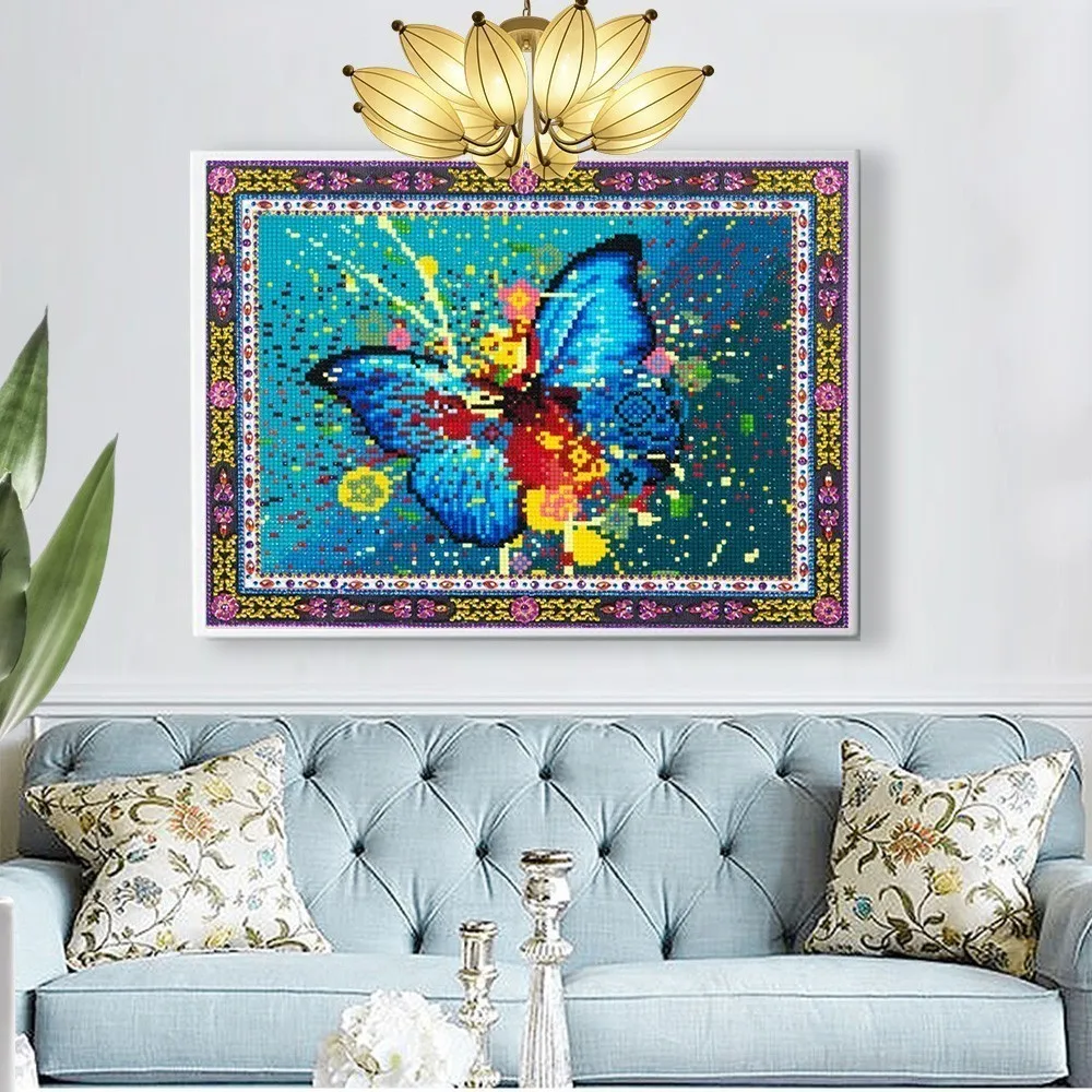 EverShine DIY Diamond Embroidery Full Display Butterfly Special Shaped Painting Animals Handicraft Art Mosaic Home Decor | Дом и сад