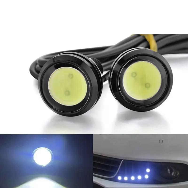 1 пара 22 мм Автомобильный светодиодный Орлиный глаз DRL дневные ходовые огни Led 12 В
