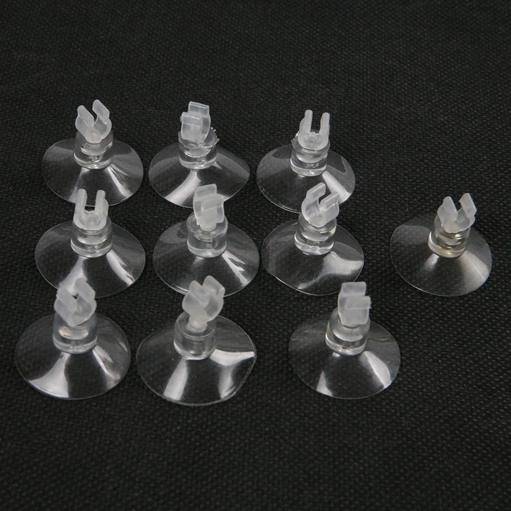 50 шт прозрачный силиконовый аквариум присоска держатель садок для рыбы присоски