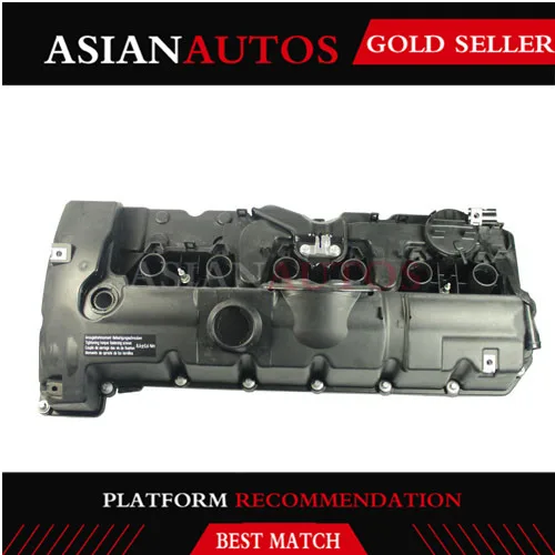Новый комплект крышек клапанов двигателя 11127552281 для BMW 128i 328i 528i X3 X5 Z4 E70 E82 E90
