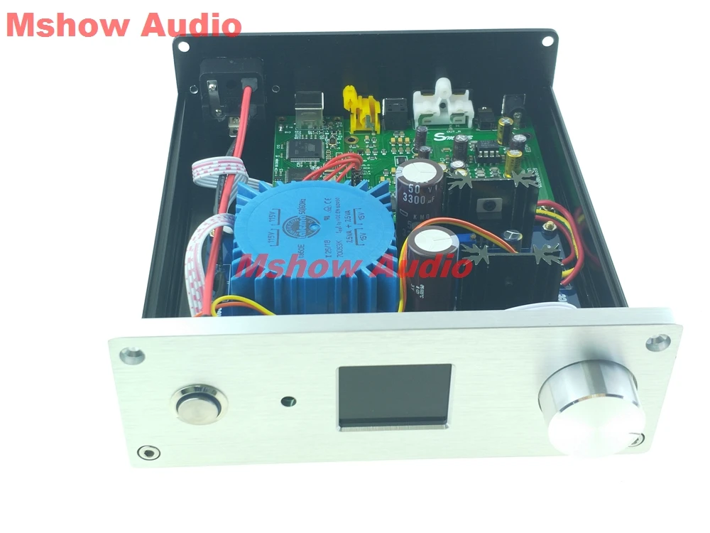 Готовые ES9038Q2M ES9038 Q2M HIFI DAC декодер цифро аналоговый аудио Amanero USB поддержка DSD512 DSD
