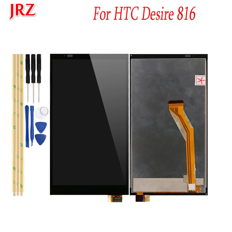 ЖК-дисплей и дигитайзер сенсорного экрана в сборе для HTC Desire 816 D816W D816 замена с