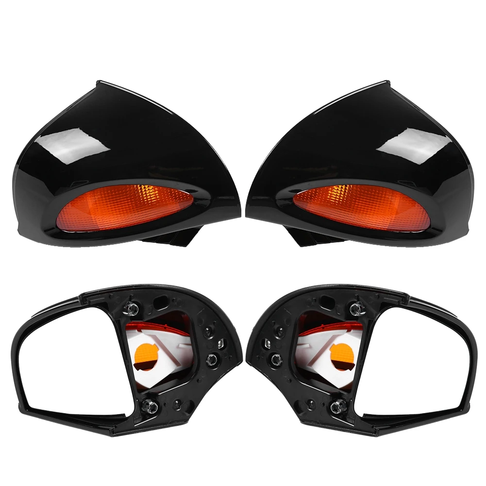 1 Pair Rearview Glass Side Mount Mirrors with Signal Lens for BMW R1100RT R1150RT R850RT Blind Spot Mirror Wide RearView | Автомобили и