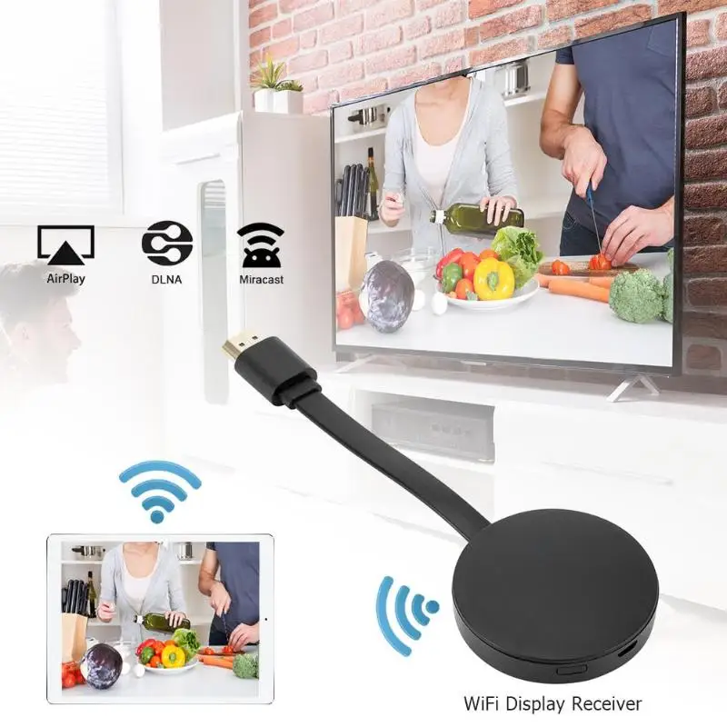 Беспроводной WiFi MiraScreen ТВ ключ HDMI Miracast DNLA Airplay дисплей Аудио Видео приемник