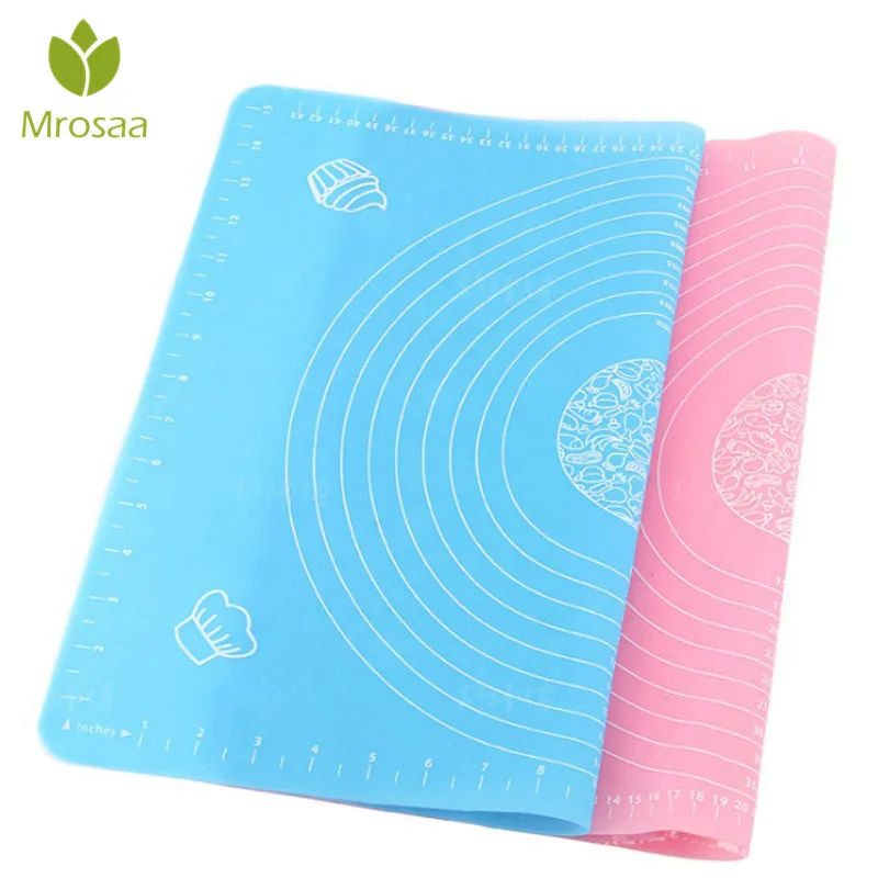 Антипригарный силиконовый коврик для выпечки духовки завальцовки теста помадка