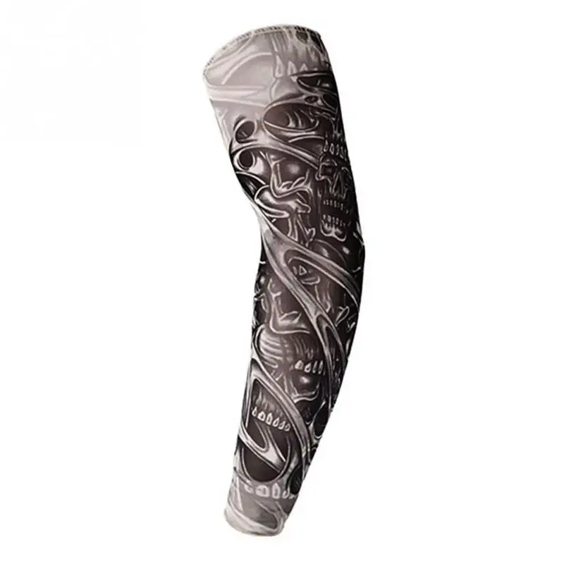 Arm Sleeves UV Protection Running Cycling Tattoo Basketball Volleyball Bicycle Bike Covers Sports Elbow Pads | Спорт и развлечения
