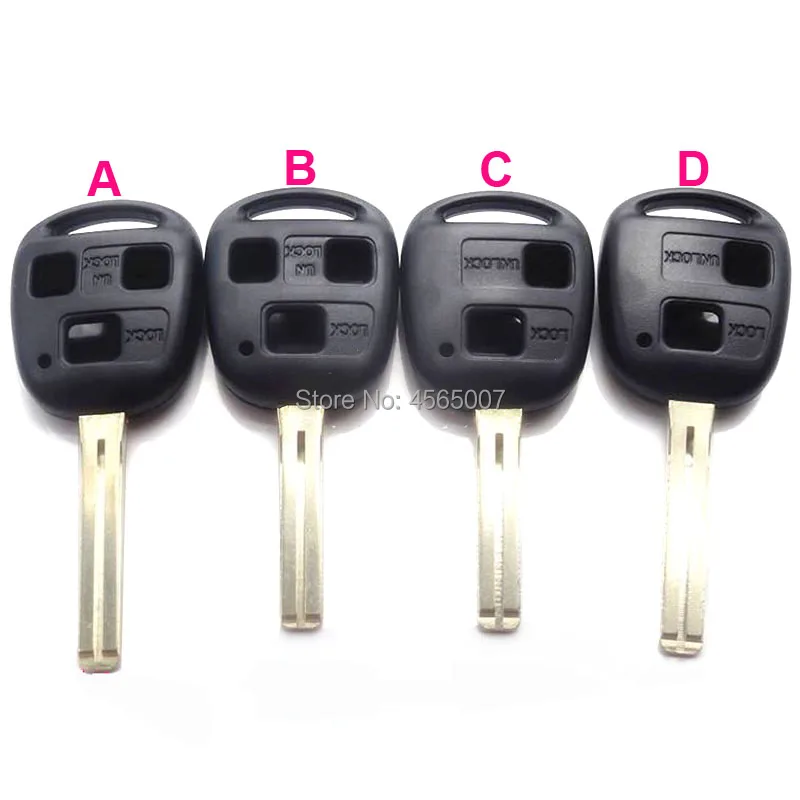 2 шт./лот чехол для ключа без Lexus ES GS GX IS LS LX RX SC entry keyless remote control Брелок Замена